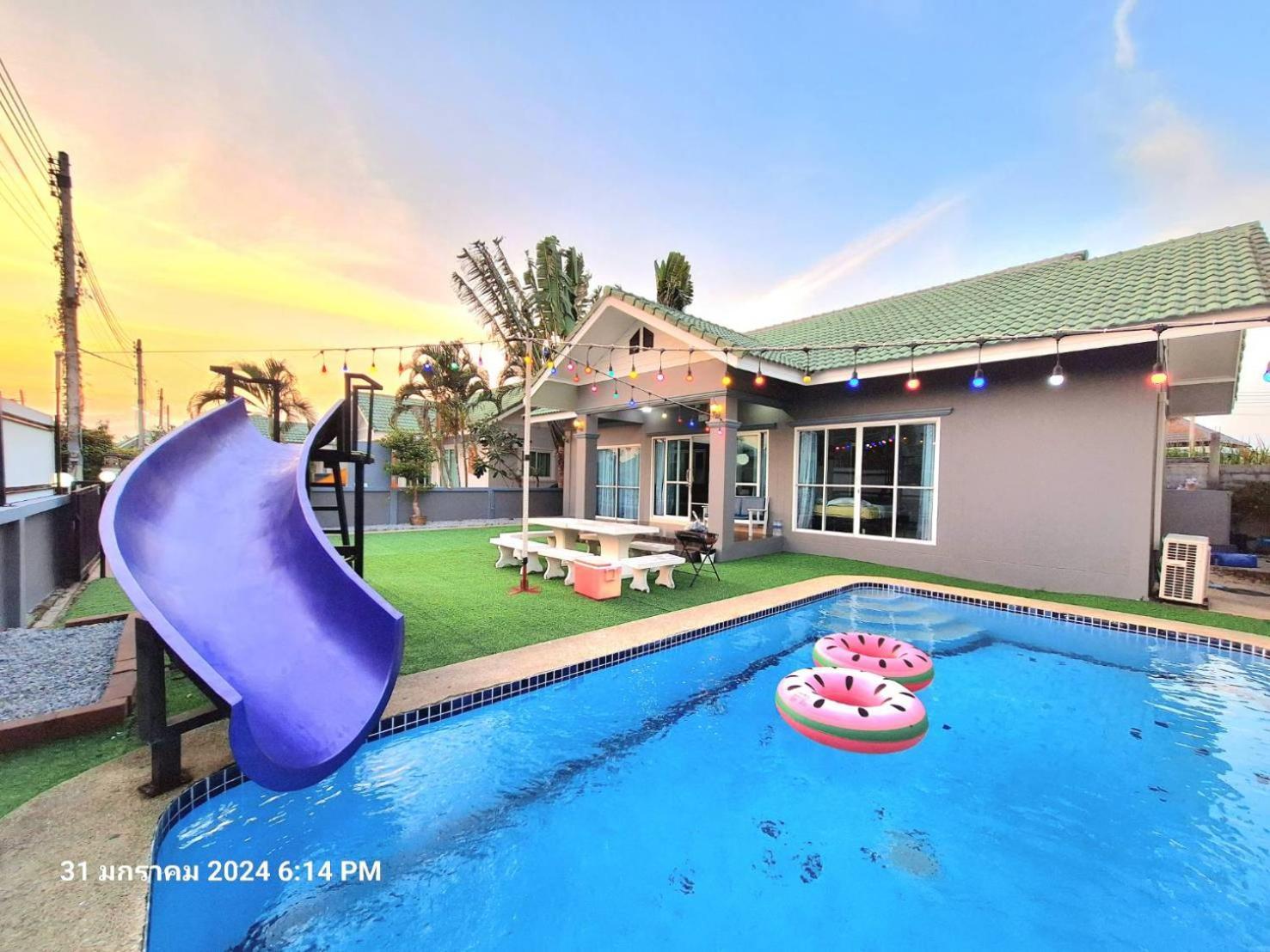 Miami Hua-Hin Private Pool Villa From Beach 8Km Huahin Kültér fotó