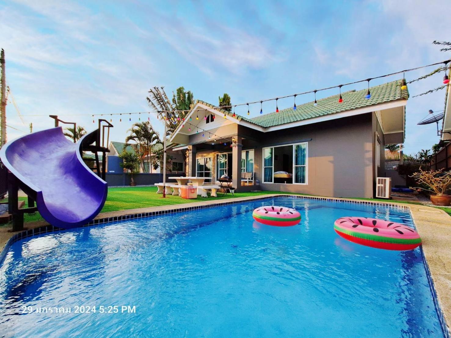 Miami Hua-Hin Private Pool Villa From Beach 8Km Huahin Kültér fotó